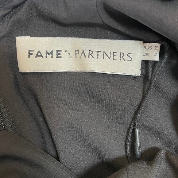 Fame and Partners Ramona Mini Dress Cocktail Event Special Occasion Women Size 4 - Picture 5 of 8